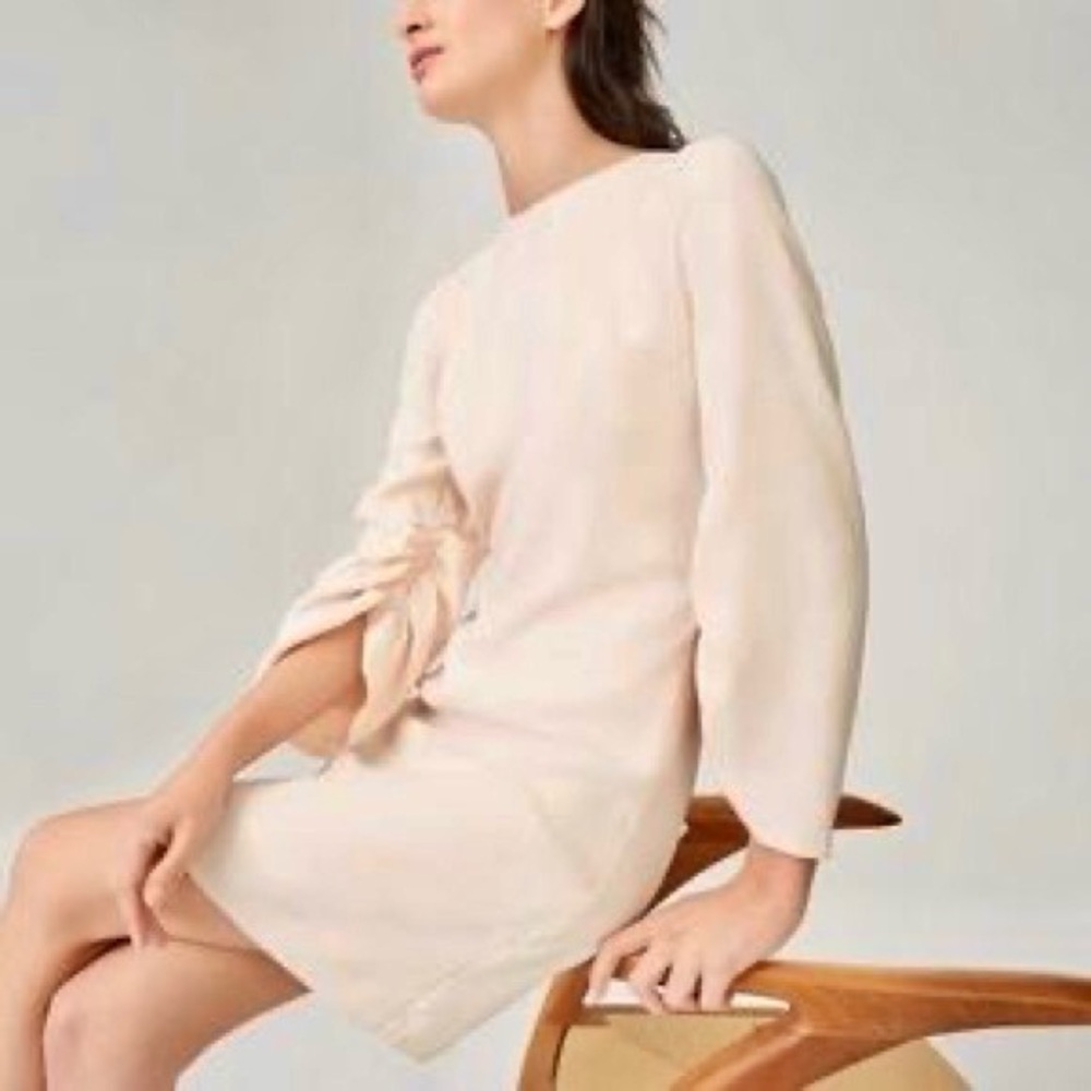 Club Monaco Luciena Dress Petal Pink - Size 10 - Picture 3 of 15